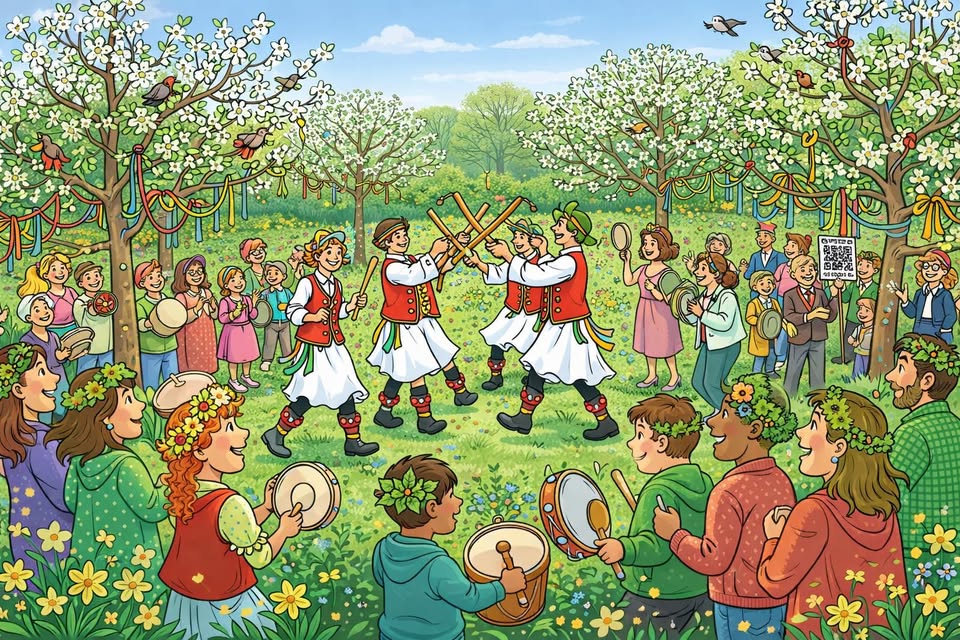 Wassail at South Norwood Lake 1 March 2026